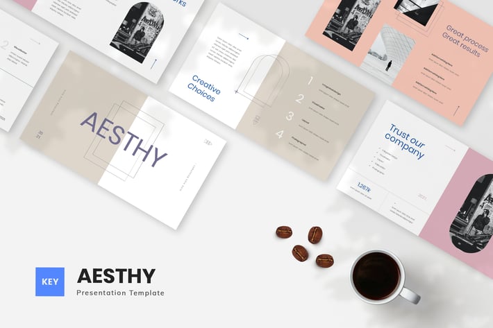 Aesthy - Aesthetic Keynote Template