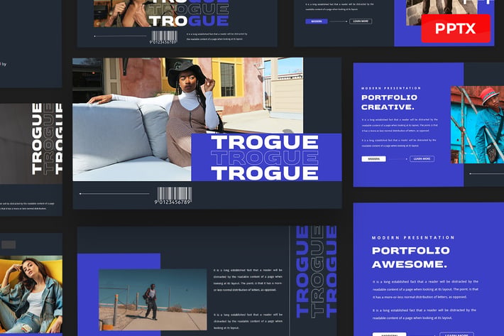 Trogue - Powerpoint Presentation Template
