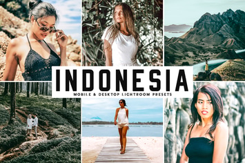 Indonesia Mobile & Desktop Lightroom Presets