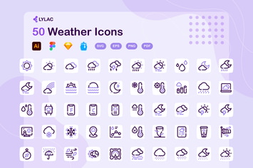 Lylac - Weather Icons
