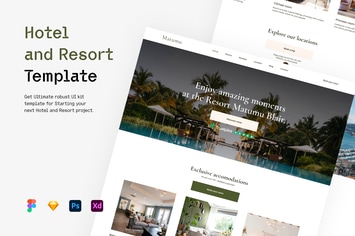 Hotel and Resort - Template