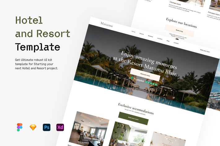 Hotel and Resort - Template