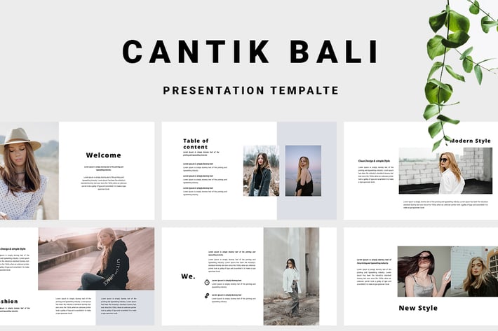 Fashionable - Keynote Template