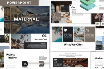 Maternal - Business Powerpoint Template