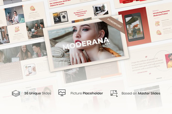 Moderana- Creative Business Presentation Template