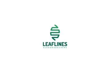 Leaf Lines Logo