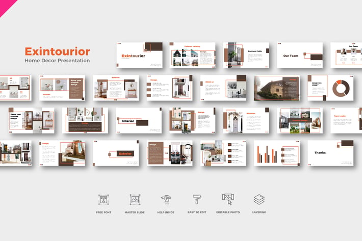 Exintourior Home Decor Presentation