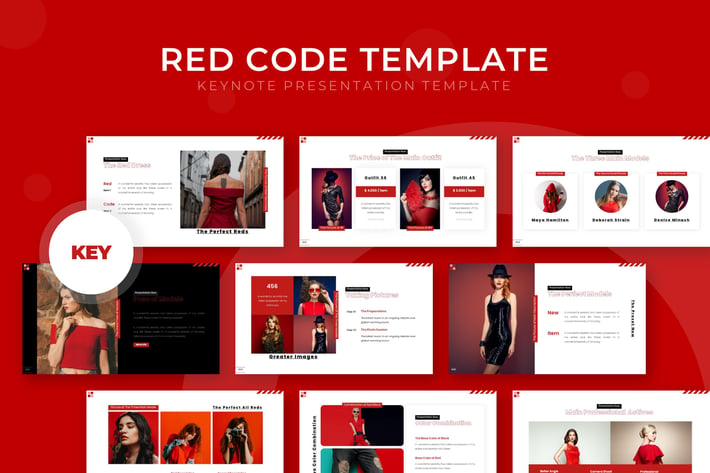Red Code - Keynote Template
