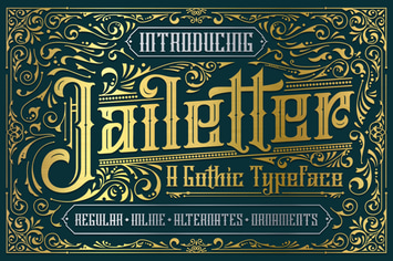 Jailetter Typeface