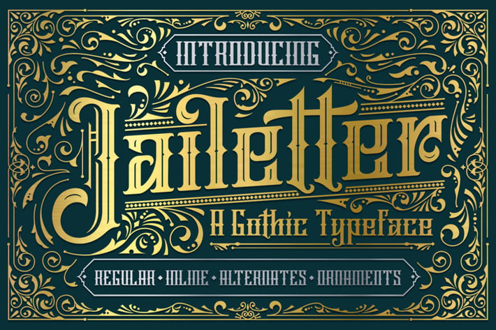 Jailetter Typeface