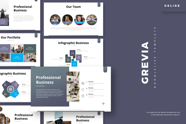 Grevia - Google Slide Template