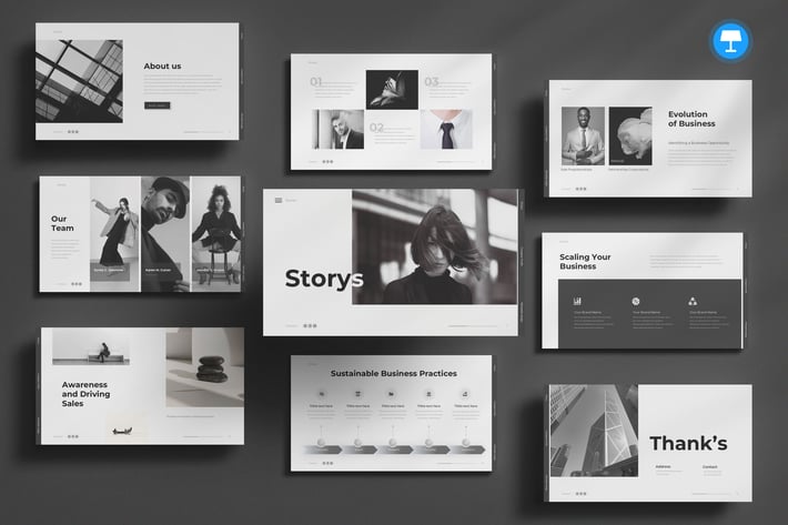 Stories - History Minimal Keynote
