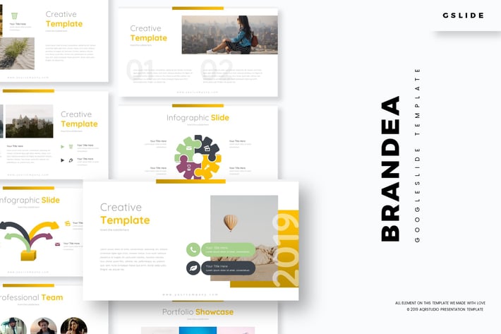 Brandea - Google Slide Template