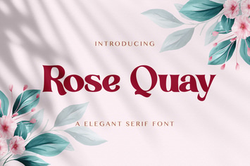 Rose Quay - Elegant Serif Font
