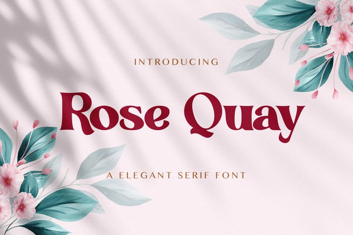 Rose Quay - Elegant Serif Font