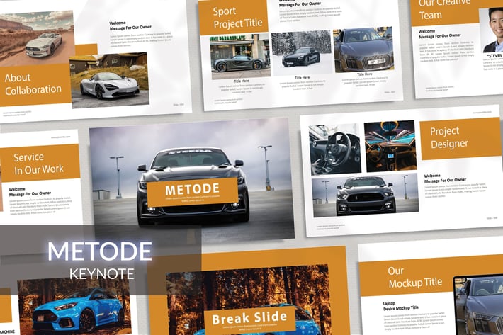 METODE -  Automotive Keynote Template