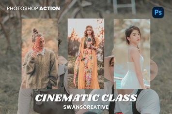 Cinematic Class Photoshop Action