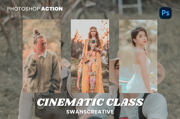 Cinematic Class Photoshop Action