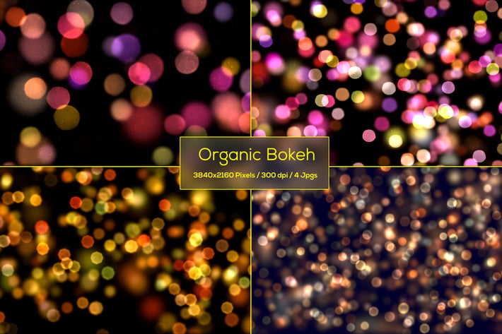 Organic Bokeh Backgrounds