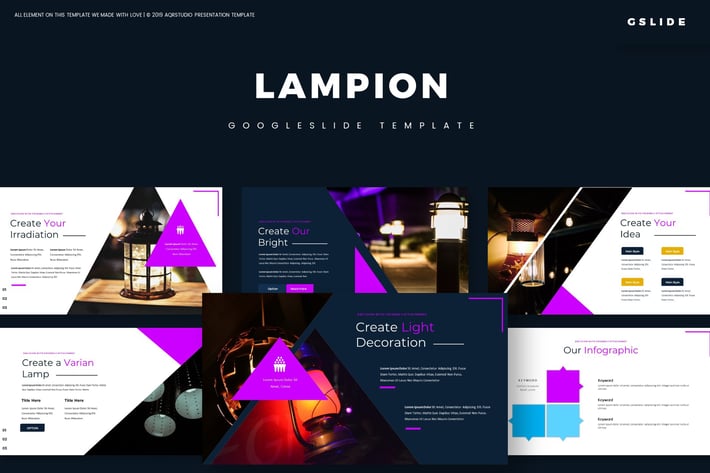 Lampion - Google Slides Template