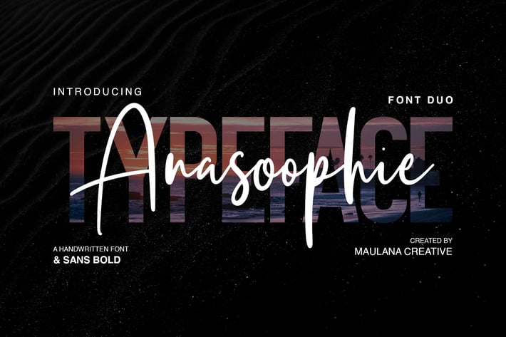 Anasoophie Typeface