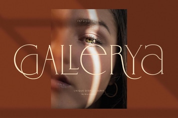 Gallerya - Modern Ligature Typeface