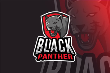 Black Panther Logo Template