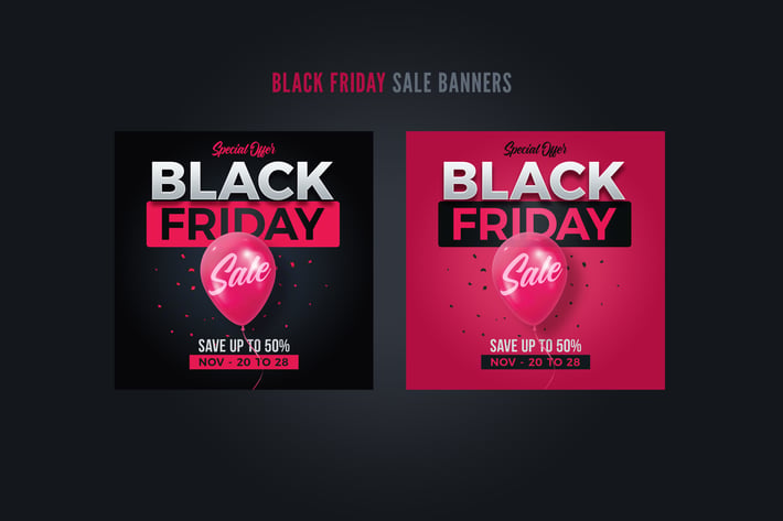 Black Friday Sale Banner / Social Media Template