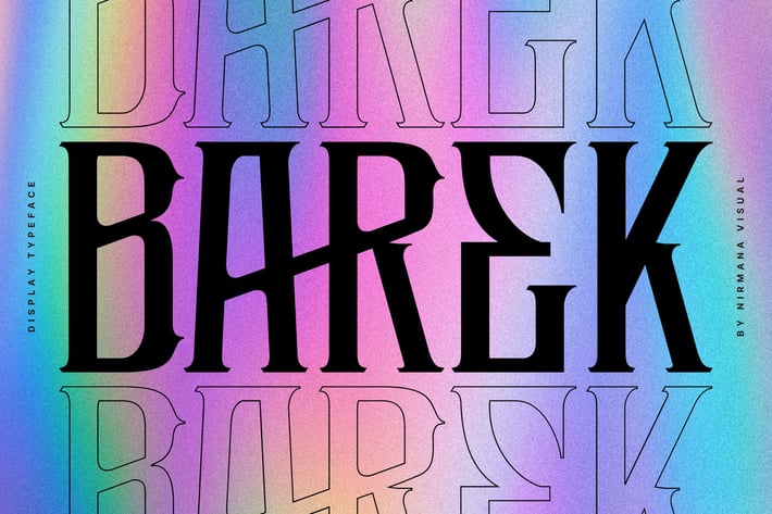 Barek - Blackletter Font