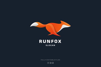 Fox Run Colorful Logo