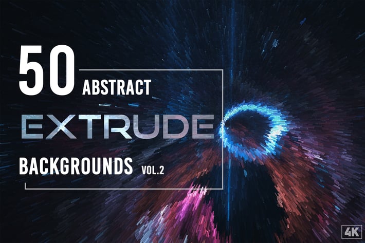 50 Extrude Backgrounds - Vol. 2