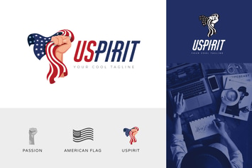 USpirit Corporate Logo Vector Template