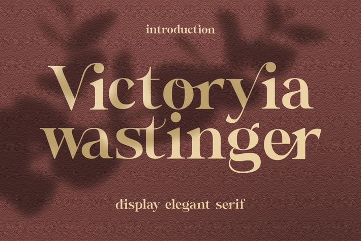 Victoryia Wastinger Elegant Display