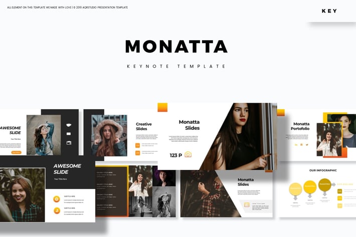Monatta - Keynote Template