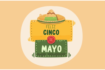 Cinco de Mayo Greeting Illustration