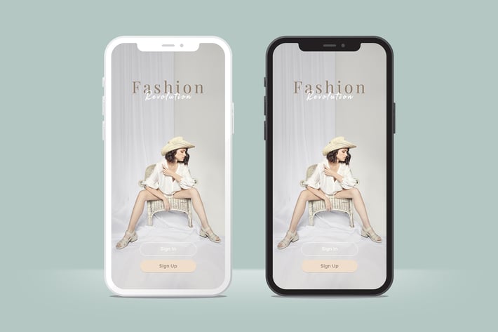 Minimalist iPhone Mockup