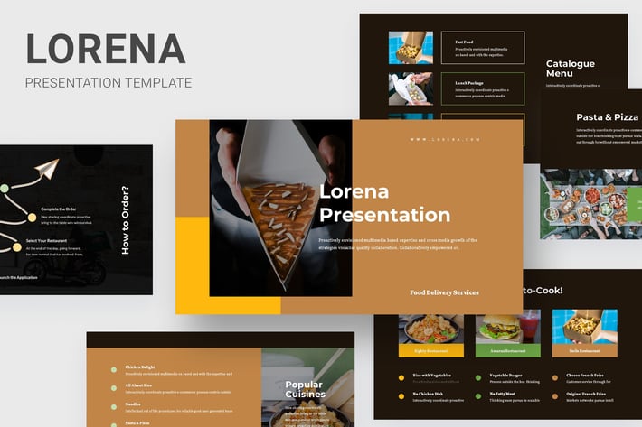 Lorena : Food Delivery Services Keynote