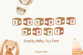 Square Baby - Display Font