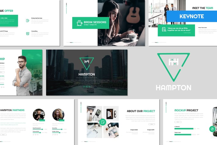 Hampton - Multipurpose Keynote Template