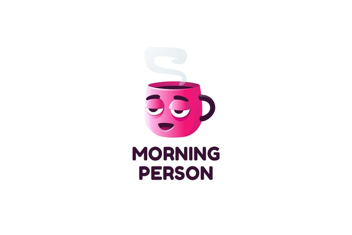 Morning Person - Logo Template