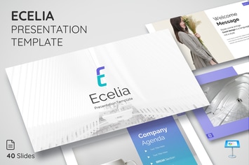 Ecelia - Keynote Presentation Template