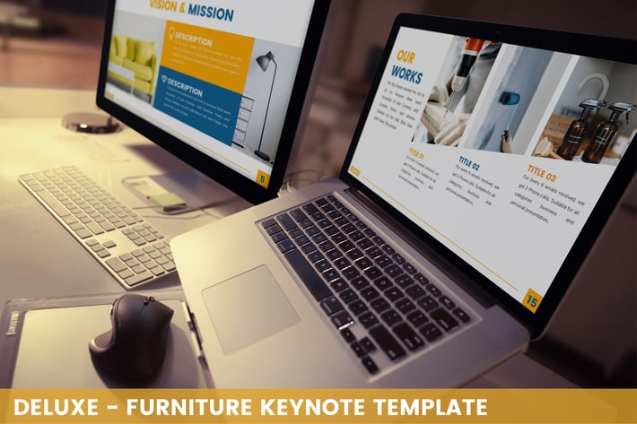Deluxe - Furniture Keynote Template