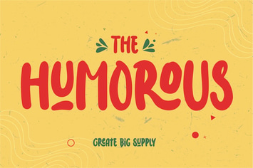 The Humorous - Happy Display Font