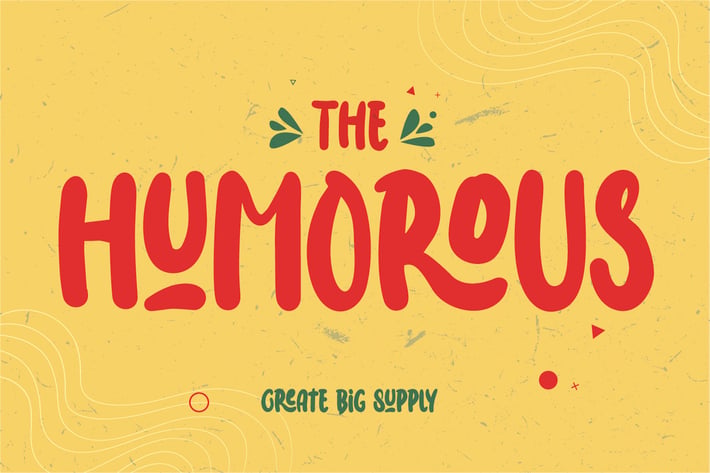 The Humorous - Happy Display Font