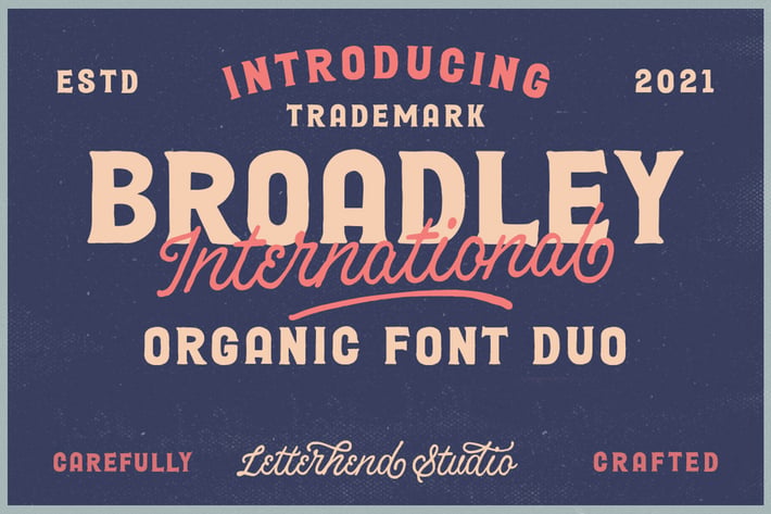 Broadley - Vintage Font Duo