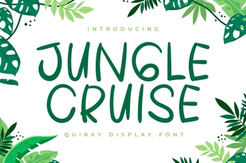 Jungle Cruise - Display Font