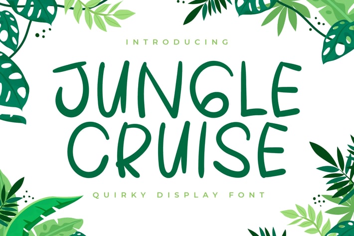 Jungle Cruise - Display Font