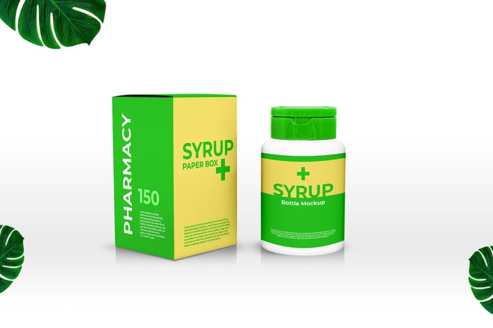 Plastic Bottle Mockup 
