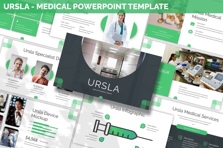 Ursla - Medical Powerpoint Template