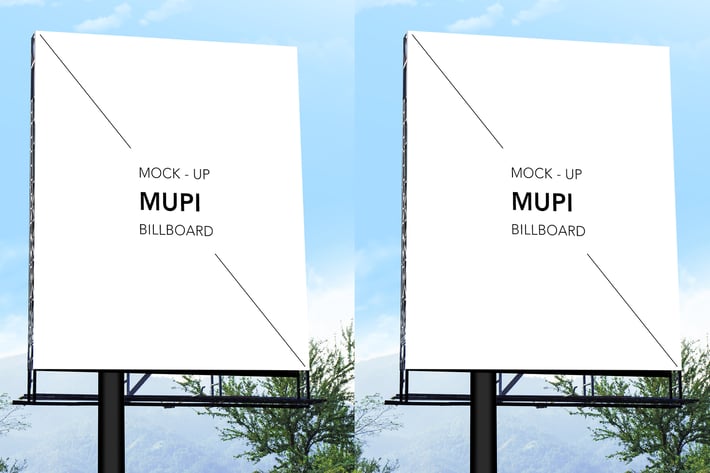 Mock Up Mupi Billboard Vol 04